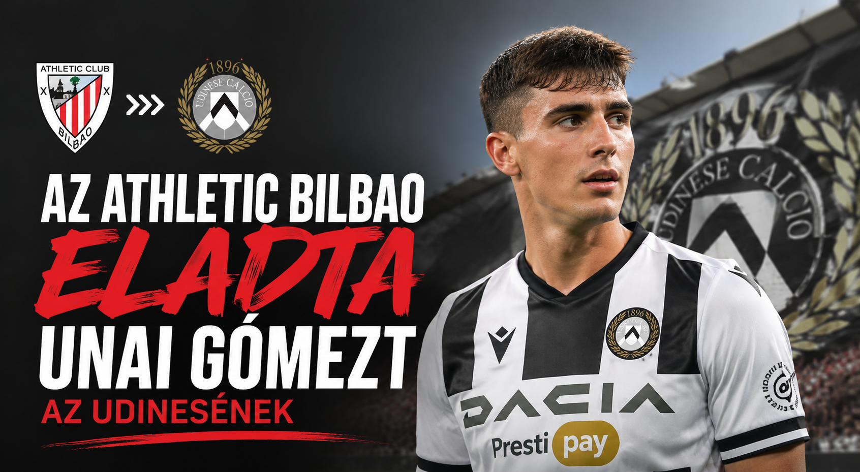 Az Athletic Bilbao eladta Unai Gómezt az Udinesének
