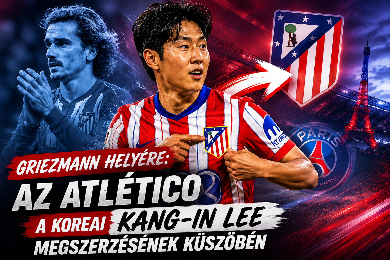 Griezmann helyére: az Atlético a koreai Kang-in Lee megszerzésének küszöbén