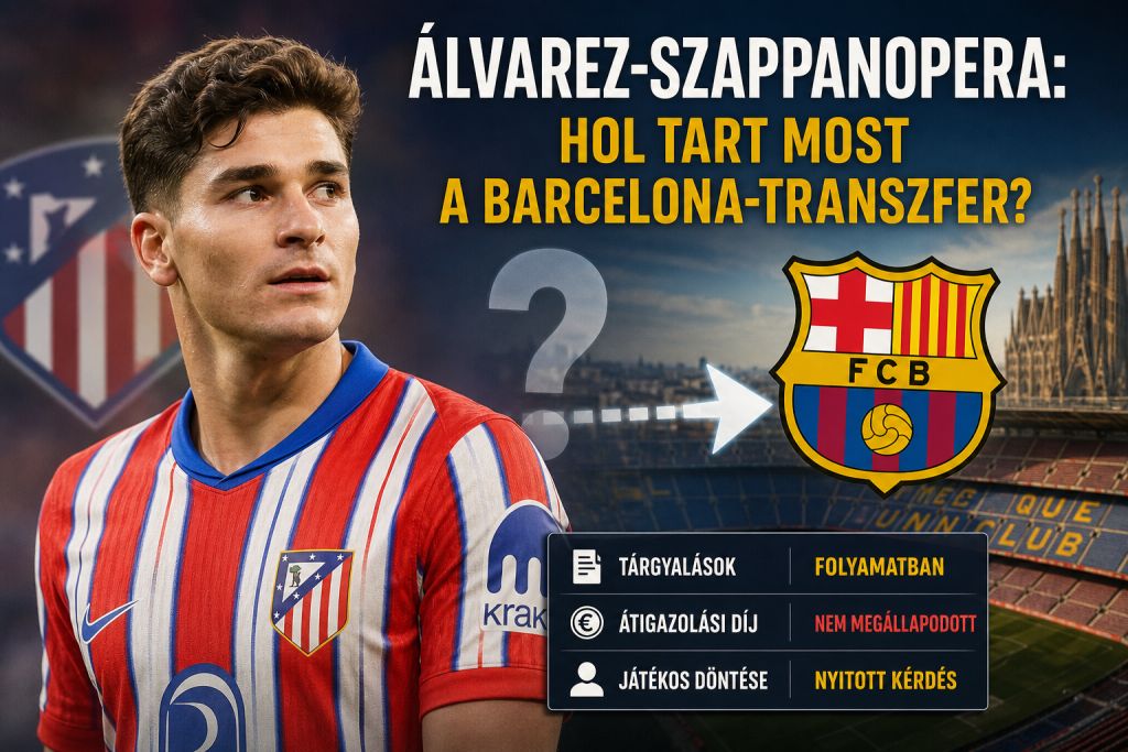 Álvarez-szappanopera: hol tart most a Barcelona-transzfer?