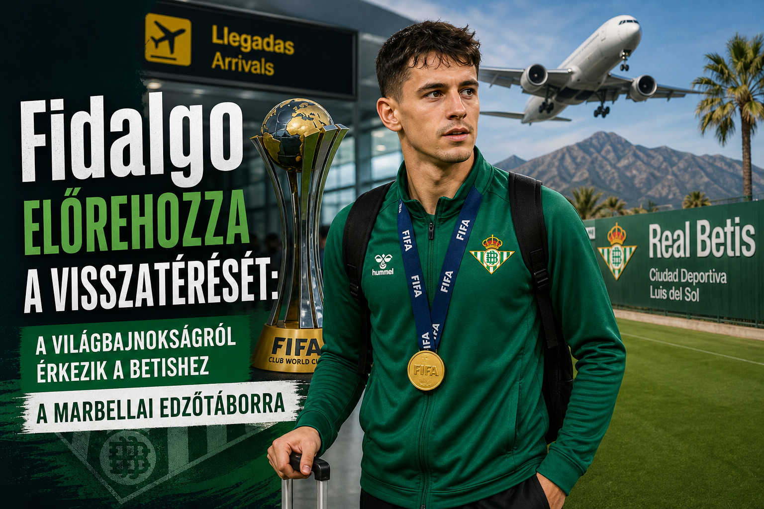 Fidalgo előrehozza a visszatérését: a világbajnokságról érkezik a Betishez a marbellai edzőtáborra