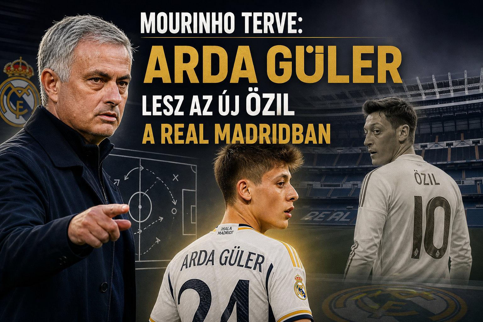Mourinho terve: Arda Güler lesz az új Özil a Real Madridban