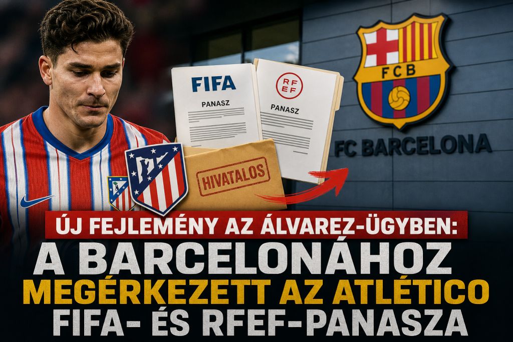 Új fejlemény az Álvarez-ügyben: a Barcelonához megérkezett az Atlético FIFA- és RFEF-panasza