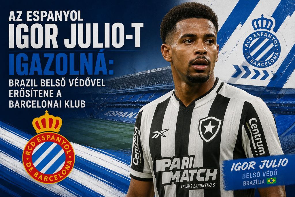 Az Espanyol Igor Juliót igazolná: brazil belső védővel erősítené a védelmet