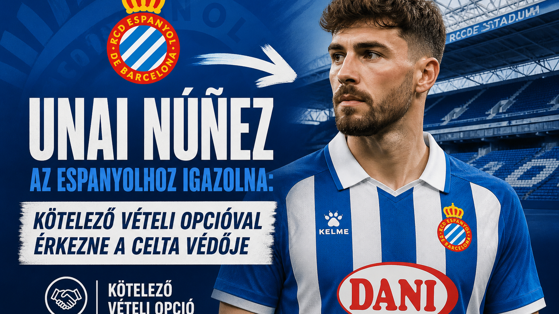 Unai Núñez az Espanyolhoz igazolna: kötelező vételi opcióval érkezne a Celta védője