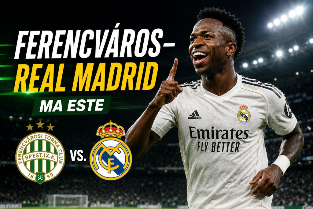 Ferencváros–Real Madrid ma este: Budapesten búcsúzik a nyártól a fehér balett